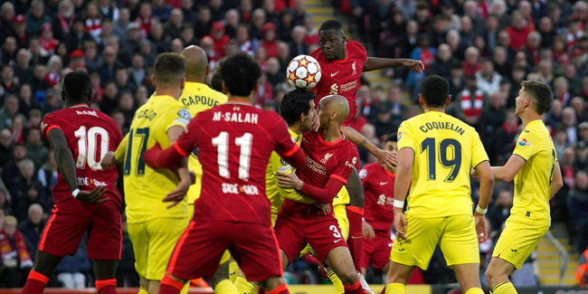 Lc Compositions Probables De Villarreal Et De Liverpool