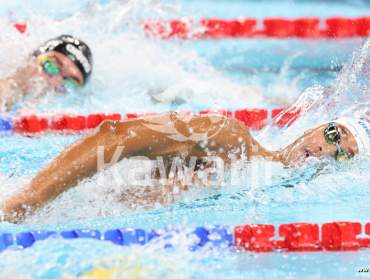 JO 2024 : Ahmed Jaouadi (Séries 800m nage libre)