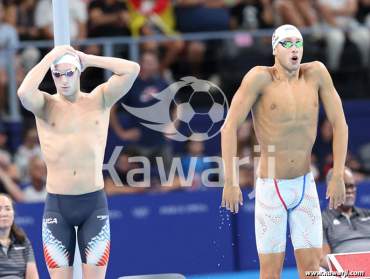 JO 2024 : Ahmed Jaouadi (Séries 1500m nage libre)