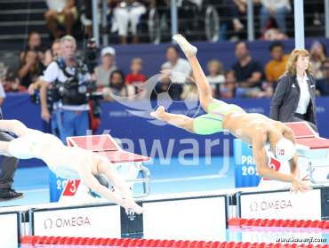 JO 2024 : Ahmed Jaouadi (Finale 1500m nage libre)