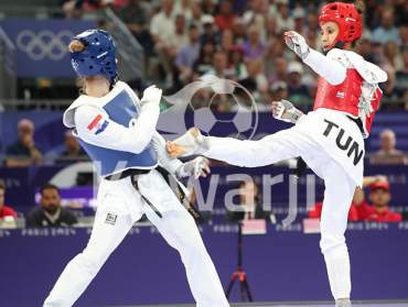 JO 2024 : Ikram Dhahri (Quarts-Taekwondo)