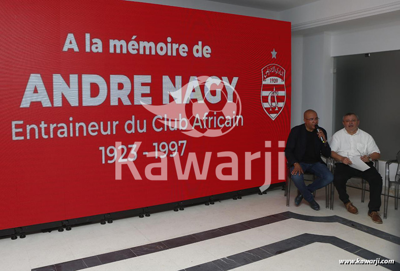 Hommage du Club Africain à André Nagy