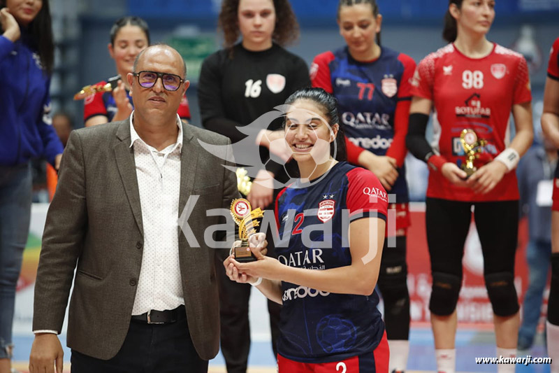 Handball/Finale Coupe Club Africain-CSF Moknine 30-25