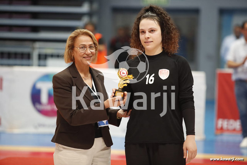 Handball/Finale Coupe Club Africain-CSF Moknine