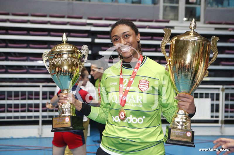 Handball/Finale Coupe Club Africain-CSF Moknine