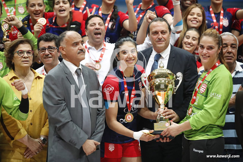 Handball/Finale Coupe Club Africain-CSF Moknine 30-25