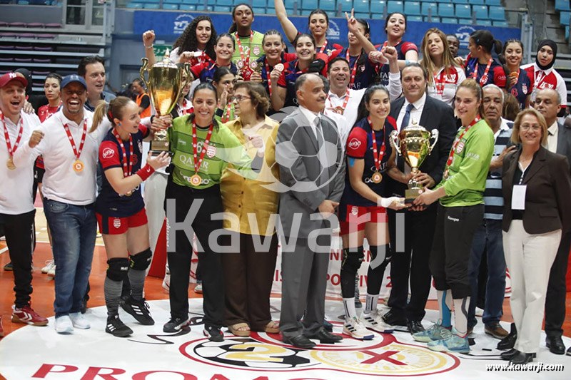 Handball/Finale Coupe Club Africain-CSF Moknine