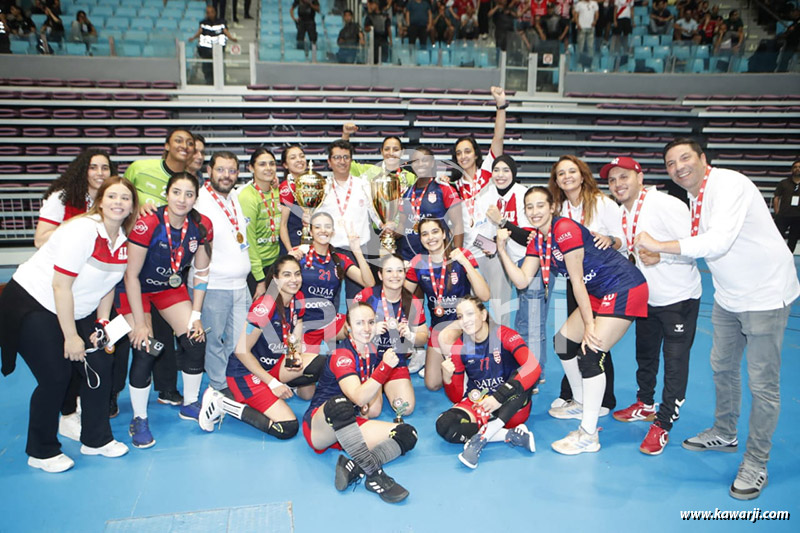 Handball/Finale Coupe Club Africain-CSF Moknine 30-25