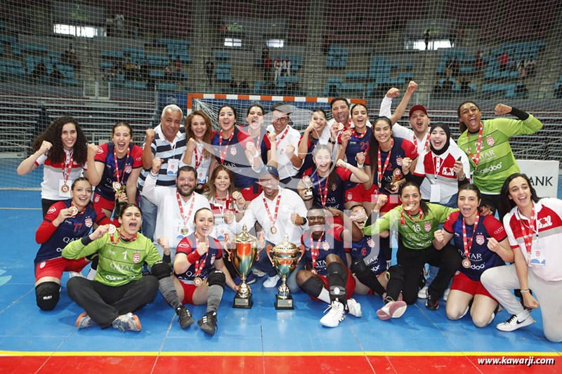 Handball/Finale Coupe Club Africain-CSF Moknine 30-25