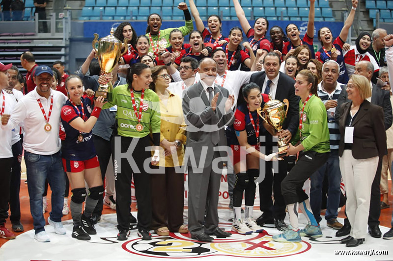 Handball/Finale Coupe Club Africain-CSF Moknine