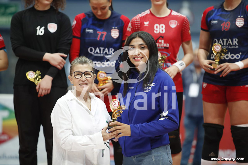 Handball/Finale Coupe Club Africain-CSF Moknine