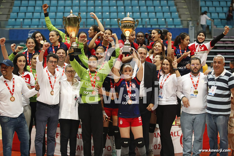 Handball/Finale Coupe Club Africain-CSF Moknine 30-25