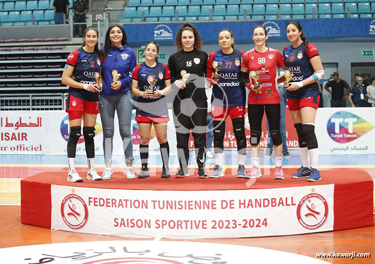 Handball/Finale Coupe Club Africain-CSF Moknine 30-25