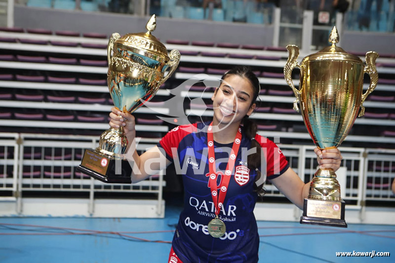 Handball/Finale Coupe Club Africain-CSF Moknine 30-25