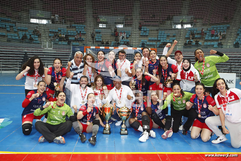 Handball/Finale Coupe Club Africain-CSF Moknine