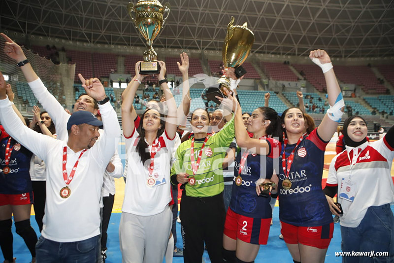 Handball/Finale Coupe Club Africain-CSF Moknine 30-25