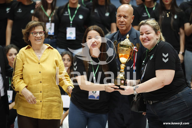 Handball/Finale Coupe Club Africain-CSF Moknine 30-25