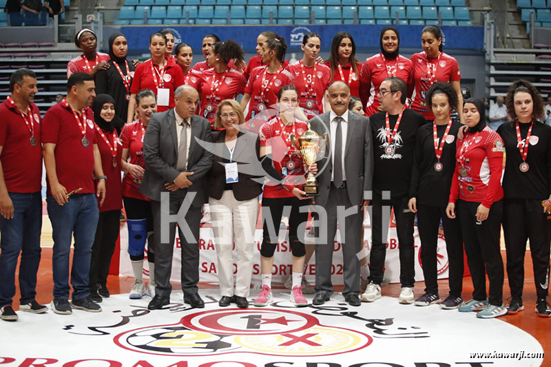 Handball/Finale Coupe Club Africain-CSF Moknine