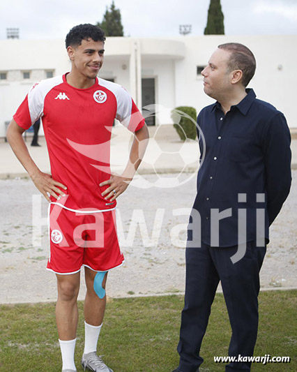 Entrainement sélection tunisienne 04-06-24