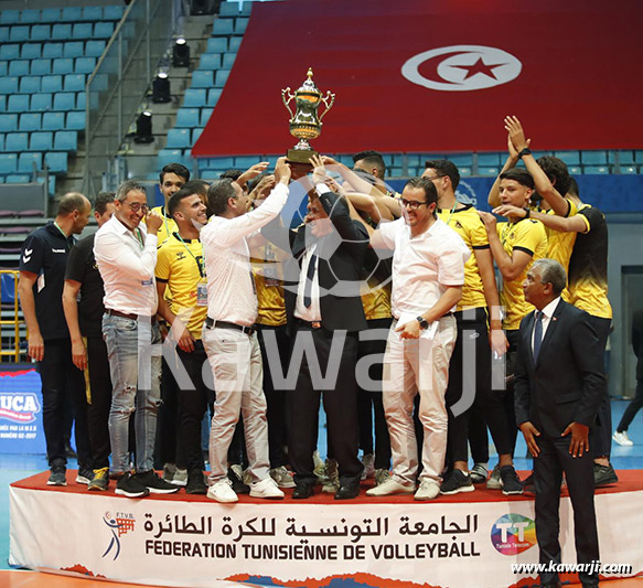Volley-ball : Finale Coupe de Tunisie Espérance de Tunis - Etoile du Sahel 3-2