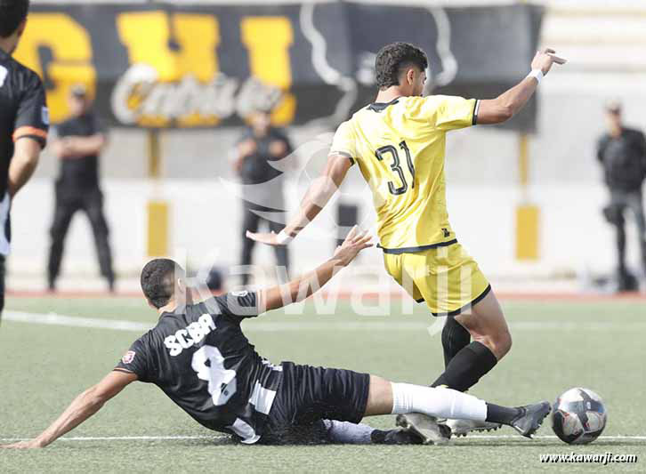 CT-Quarts : CA Bizertin - SC Ben Arous 1-0 (AP)