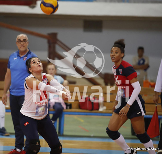 Volley-ball-Finale Dames : Club Sportif Sfaxien - CF Carthage 3-2