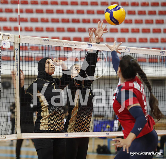 Volley-ball-Finale Dames : Club Sportif Sfaxien - CF Carthage