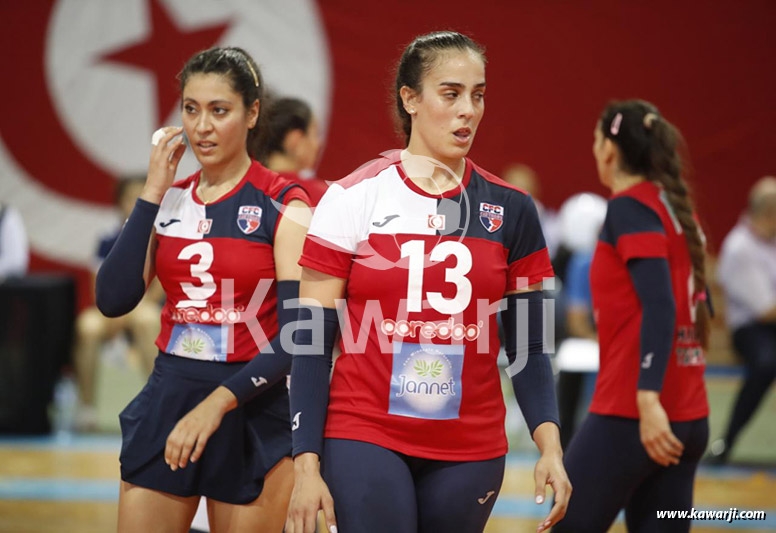 Volley-ball-Finale Dames : Club Sportif Sfaxien - CF Carthage