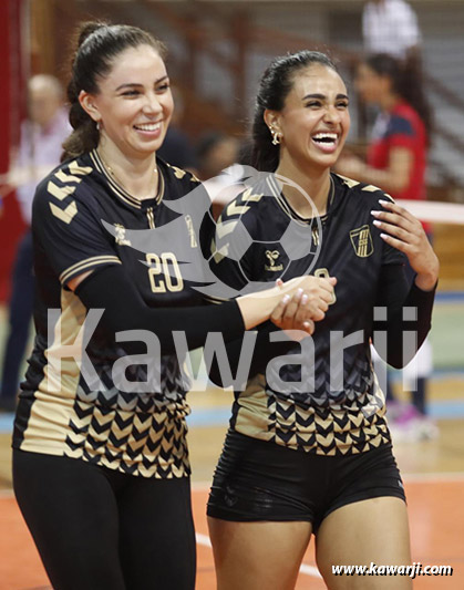 Volley-ball-Finale Dames : Club Sportif Sfaxien - CF Carthage