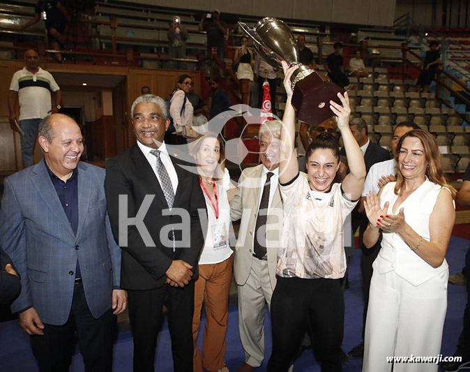 Volley-ball-Finale Dames : Club Sportif Sfaxien - CF Carthage 3-2