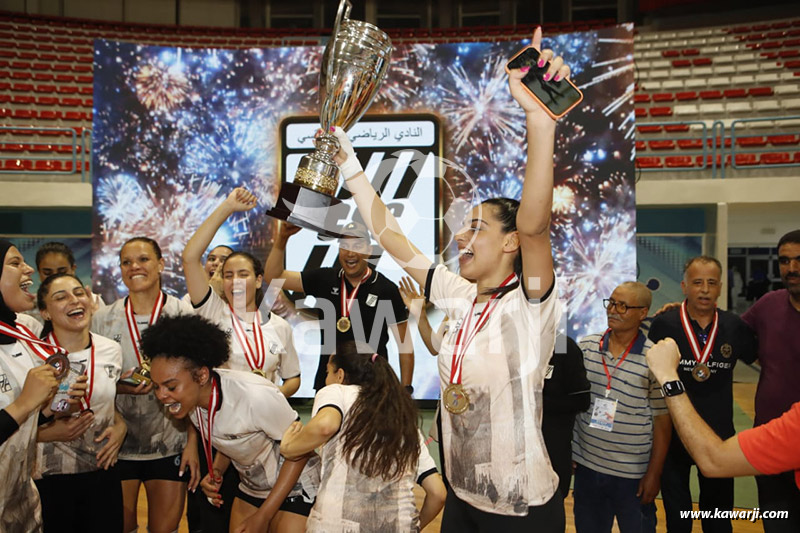 Volley-ball-Finale Dames : Club Sportif Sfaxien - CF Carthage