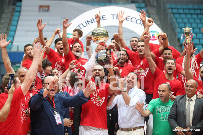 Basket-ball Finale CT : Club Africain - US Monastirienne 87-55