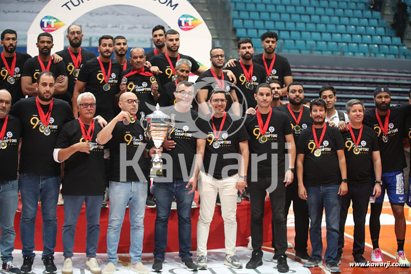 Basket-ball Finale CT : Club Africain - US Monastirienne 87-55