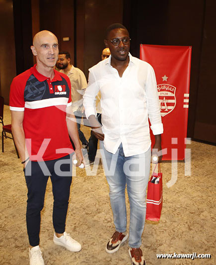 Club Africain : Présentation du nouveau staff technique