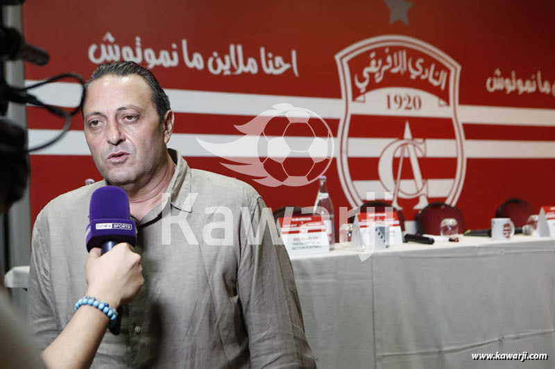 Club Africain : Présentation du nouveau staff technique