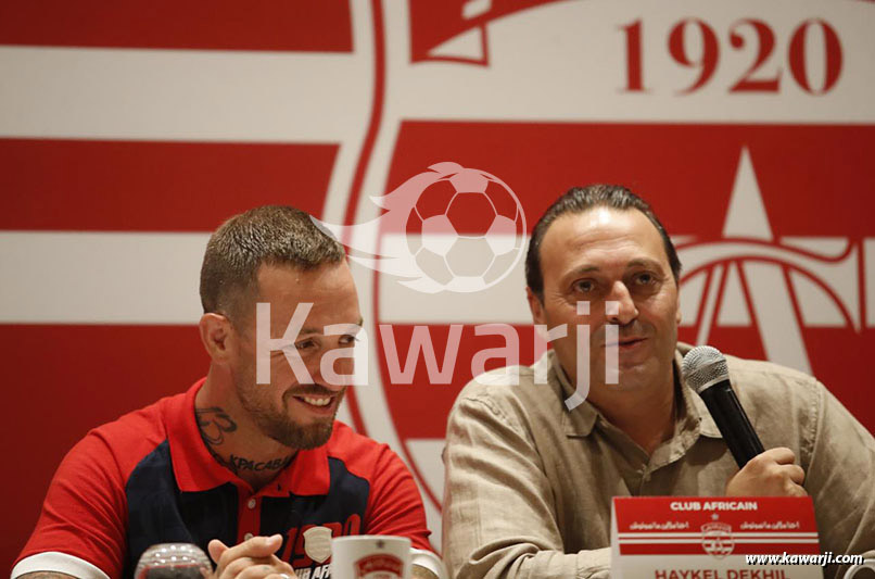 Club Africain : Présentation du nouveau staff technique