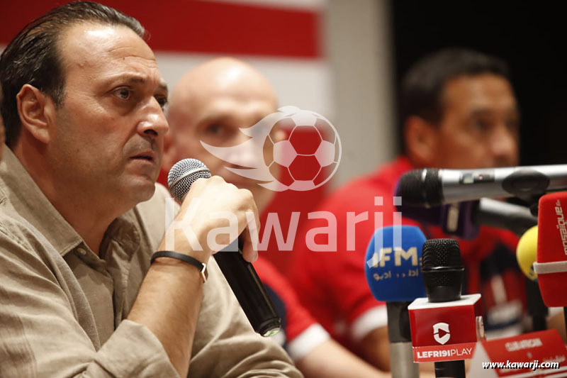 Club Africain : Présentation du nouveau staff technique