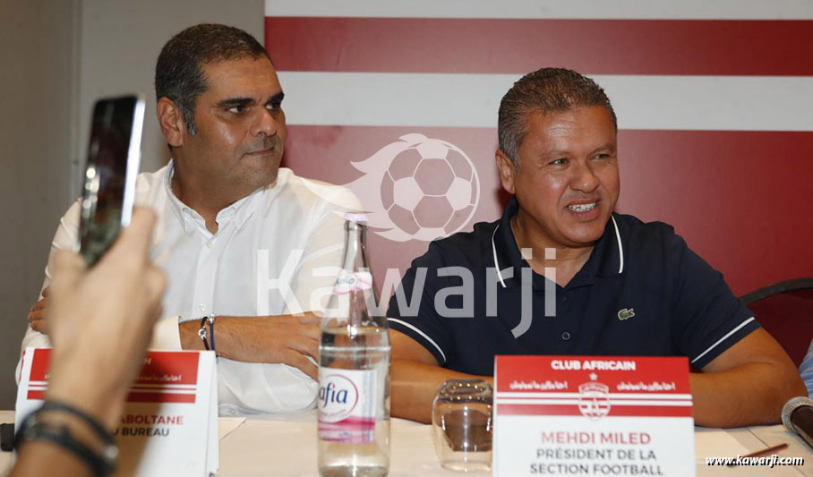 Club Africain : Présentation du nouveau staff technique