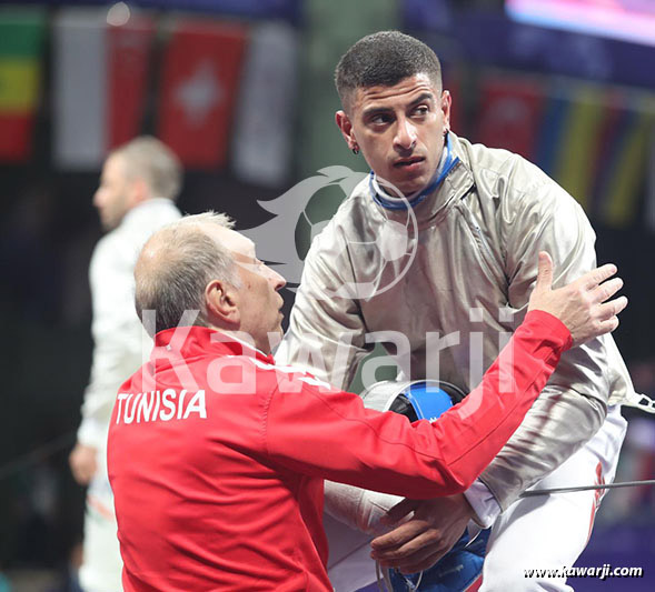 JO 2024 : Fares Ferjani (Escrime/Huitièmes)