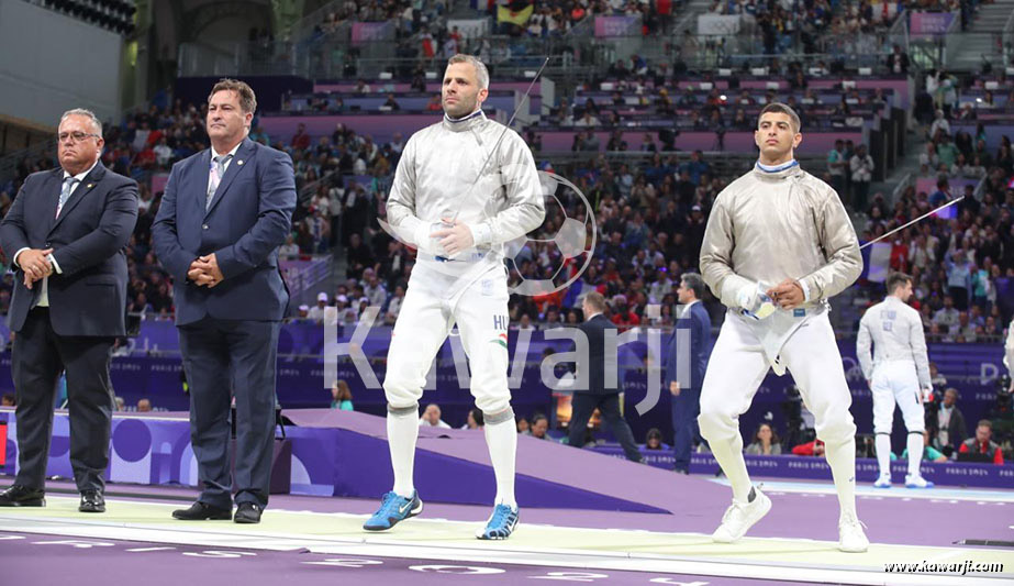 JO 2024 : Fares Ferjani (Escrime/Huitièmes)