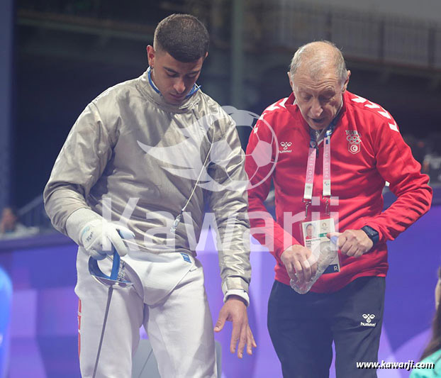 JO 2024 : Fares Ferjani (Escrime/Huitièmes)