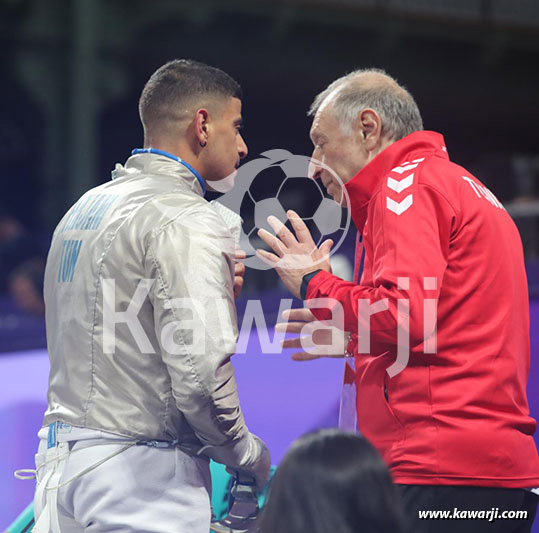 JO 2024 : Fares Ferjani (Escrime/Huitièmes)