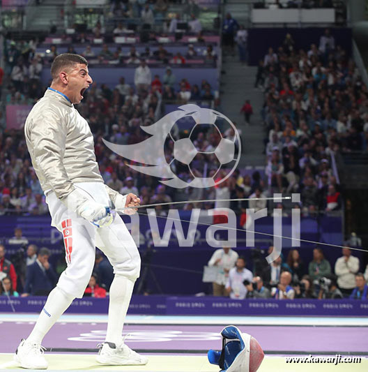 JO 2024 : Fares Ferjani (Escrime/Huitièmes)