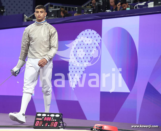 JO 2024 : Fares Ferjani (Escrime/Huitièmes)