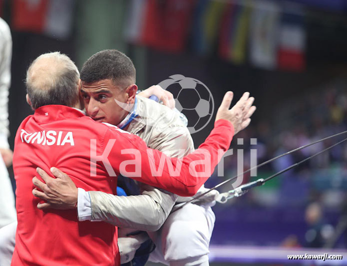 JO 2024 : Fares Ferjani (Escrime/Huitièmes)