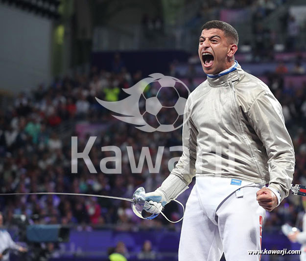 JO 2024 : Fares Ferjani (Escrime/Huitièmes)