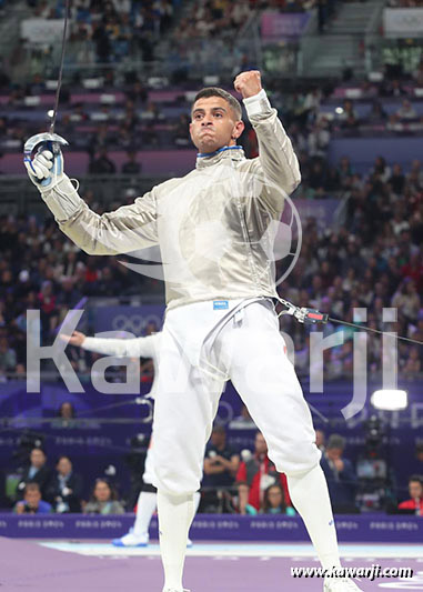 JO 2024 : Fares Ferjani (Escrime/Huitièmes)