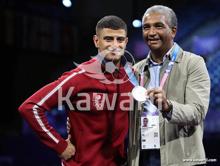 JO 2024 : Fares Ferjani médaillé d'argent