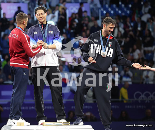 JO 2024 : Fares Ferjani médaillé d'argent