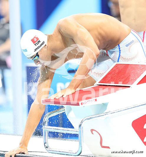 JO 2024 : Ahmed Jaouadi (Séries 800m nage libre)